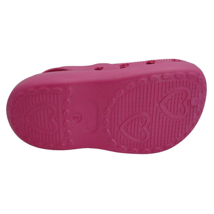 Barbie Toddler Girls' Clogs with Adjustable Strap - Hot Pink