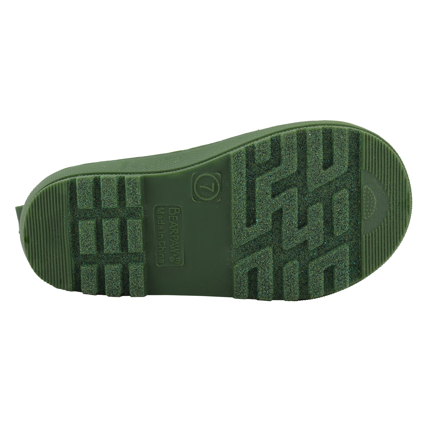 BEARPAW Toddler and Kids' Chelsea Rain Boots - Hunter Green