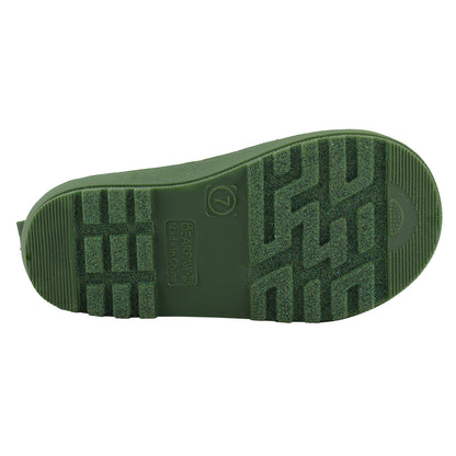 BEARPAW Toddler and Kids' Chelsea Rain Boots - Hunter Green