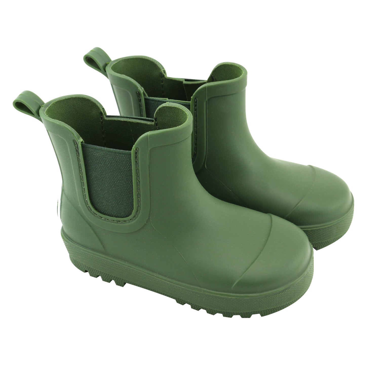 BEARPAW Toddler and Kids' Chelsea Rain Boots - Hunter Green