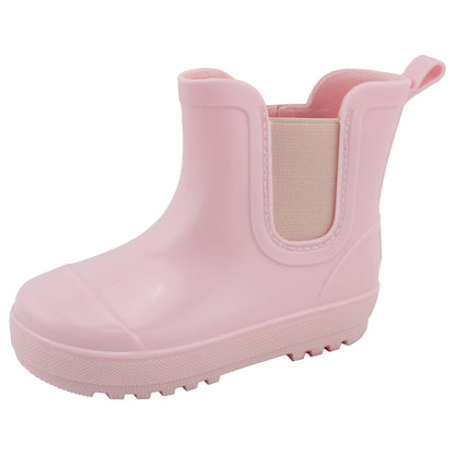 BEARPAW Toddler and Kids' Chelsea Rain Boots - Light Pink Gloss