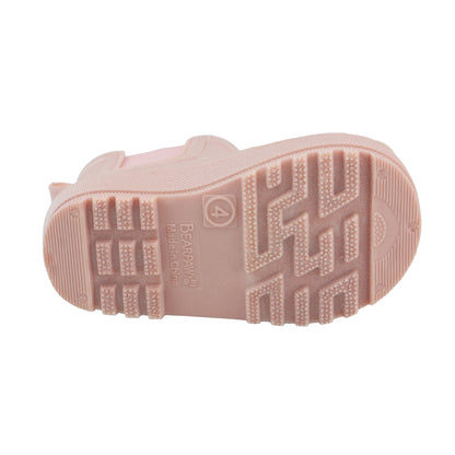 BEARPAW Toddler and Kids' Chelsea Rain Boots - Rose Gold Gloss