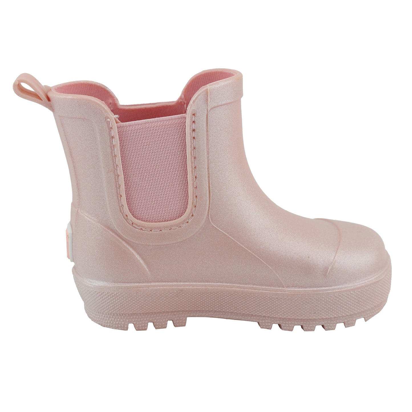BEARPAW Toddler and Kids' Chelsea Rain Boots - Rose Gold Gloss