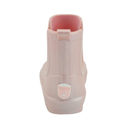BEARPAW Toddler and Kids' Chelsea Rain Boots - Rose Gold Gloss