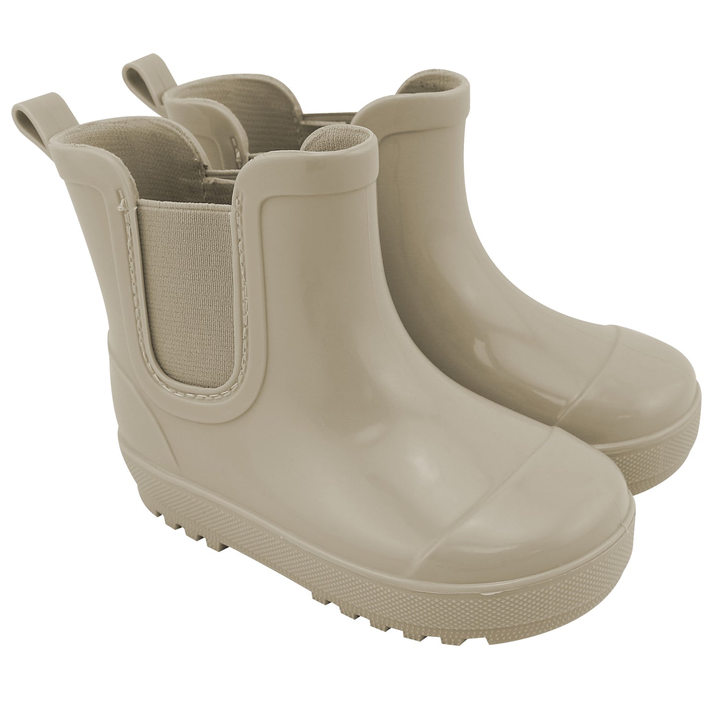 BEARPAW Toddler and Kids' Chelsea Rain Boots - Taupe Gloss