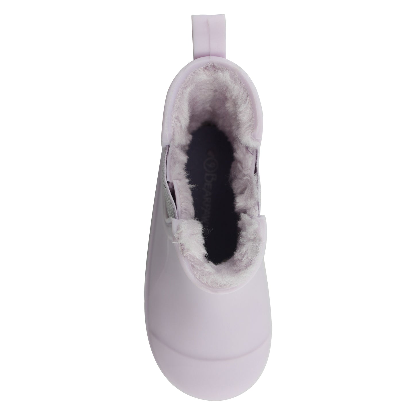BEARPAW Toddler Chelsea Rain Boots with Faux-Fur Lining - Purple