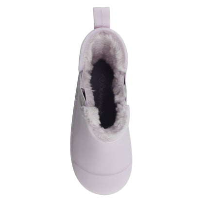BEARPAW Toddler Chelsea Rain Boots with Faux-Fur Lining - Purple