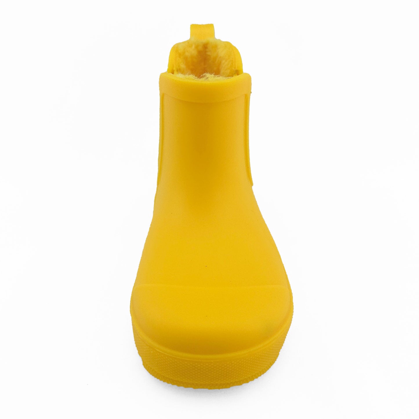 BEARPAW Toddler Chelsea Rain Boots with Faux-Fur Lining - Yellow