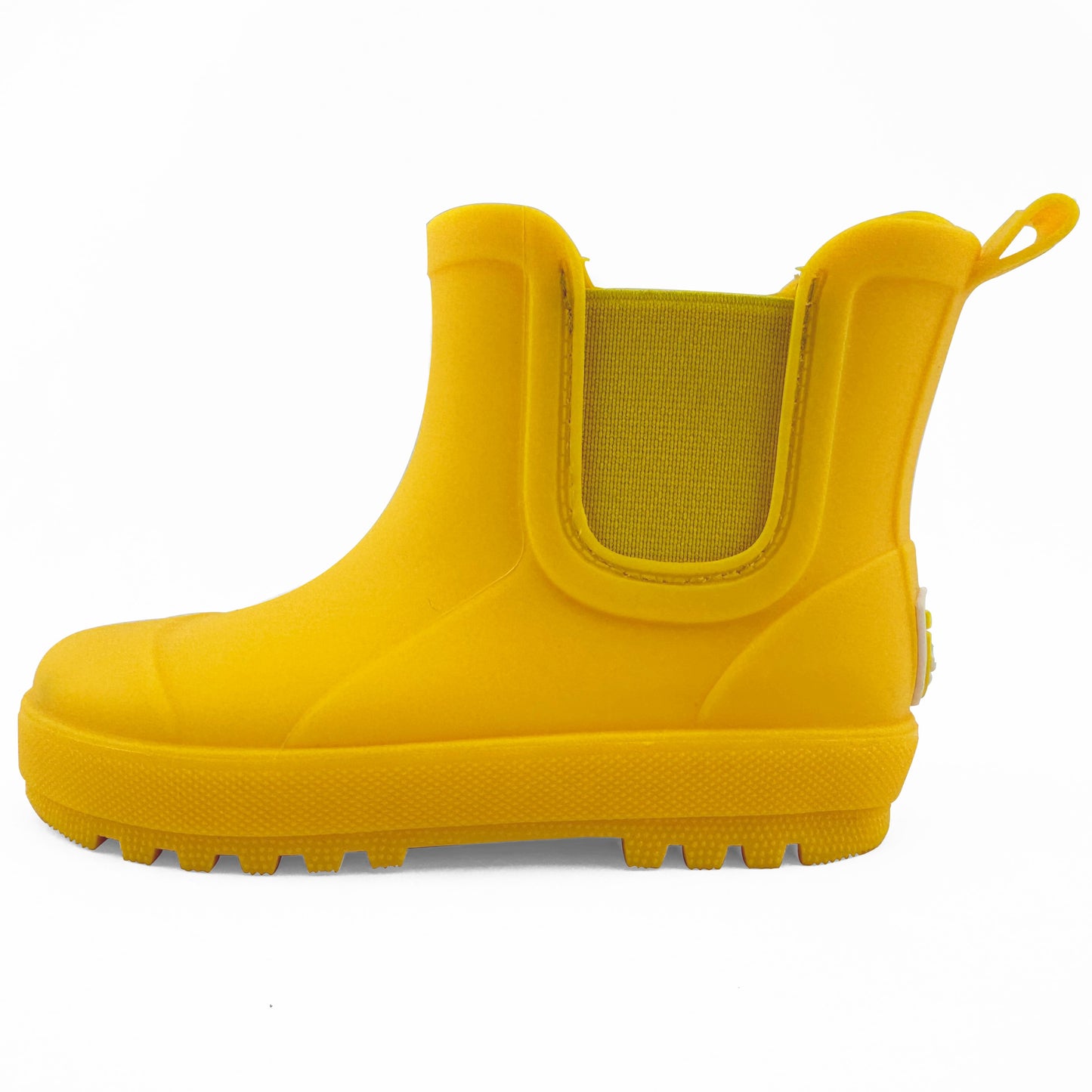 BEARPAW Toddler Chelsea Rain Boots with Faux-Fur Lining - Yellow