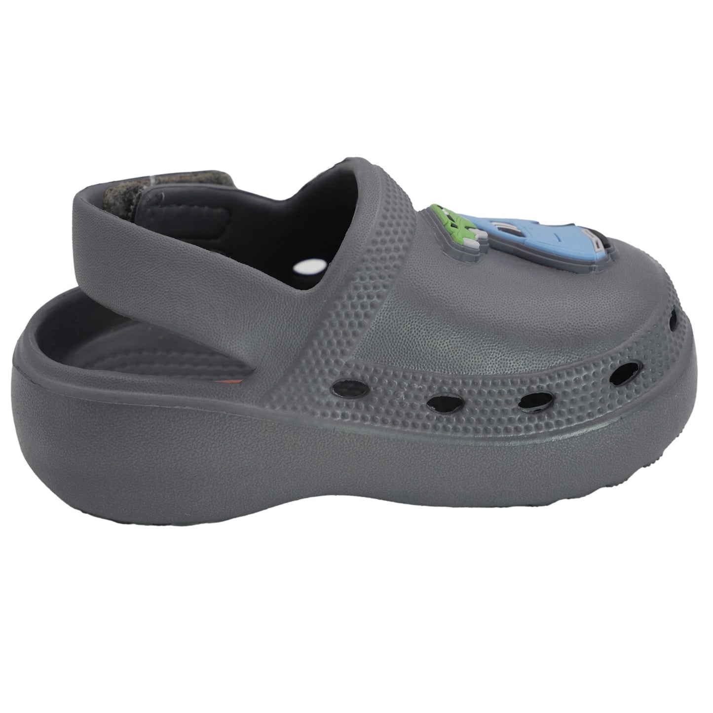Hot Wheels Toddler Boys' Clogs with Adjustable Strap - Gray