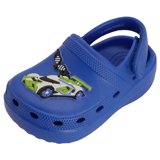 Hot Wheels Toddler Boys' Clogs with Adjustable Strap - Royal Blue
