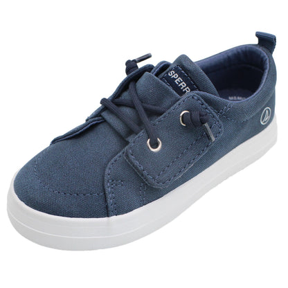 Sperry Toddler Sneakers with Memory Foam Insole - Navy PU