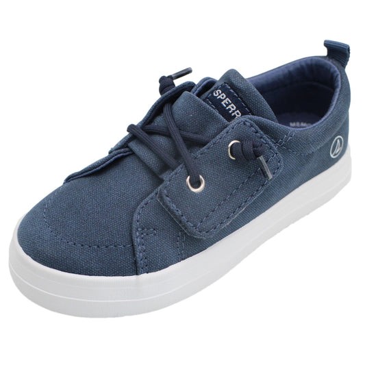 Sperry Toddler Sneakers with Memory Foam Insole - Navy PU