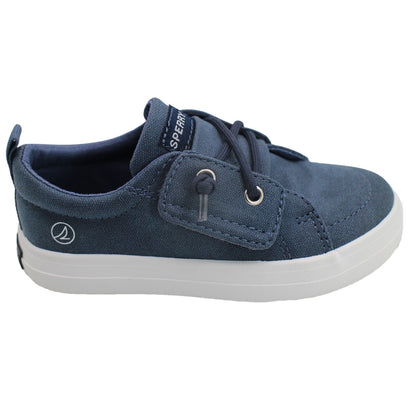 Sperry Toddler Sneakers with Memory Foam Insole - Navy PU