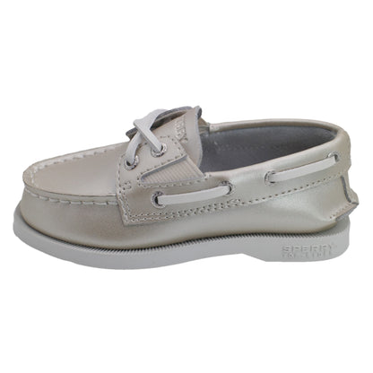 Sperry Toddler Authentic Original Boat Shoe - Champagne Leather