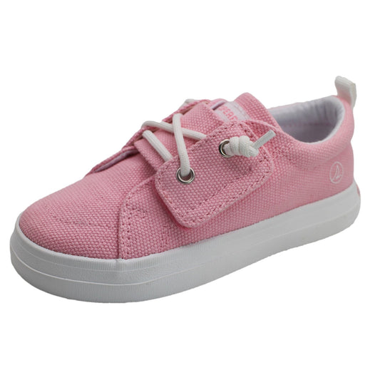 Sperry Toddler Sneakers with Memory Foam Insole - Light Pink Canvas