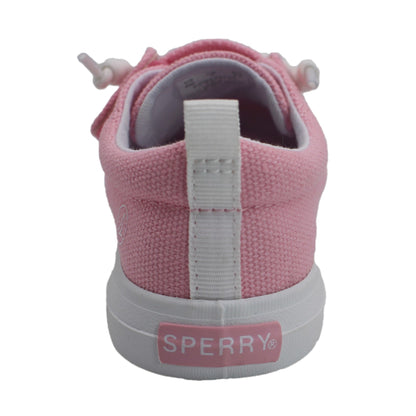 Sperry Toddler Sneakers with Memory Foam Insole - Light Pink Canvas