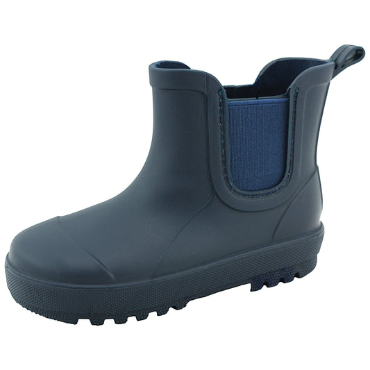 BEARPAW Toddler and Kids' Chelsea Rain Boots - Navy